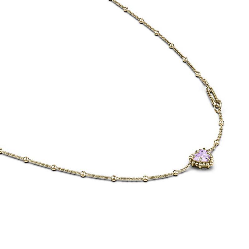 Stolen Girlfriends Club Dahlia's Heart Necklace image number 2